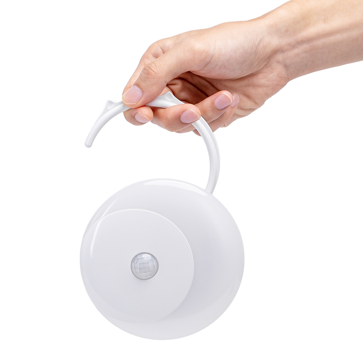 Lampada Luce Notturna a Led Rotonda a Batteria 0,5W con Sensore Aigostar
