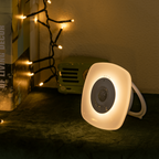 Lampada Luce Notturna a Led Quadrata a Batteria 0,5W con Sensore Aigostar