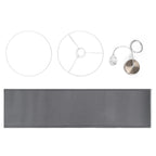 Lampadario da Soffitto Grigio 1 x E27 max 40W Aigostar