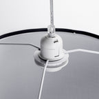 Lampadario da Soffitto Nero 1 x E27 max 60W Aigostar