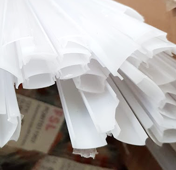 Profilo in Alluminio da Incasso per Striscia Led Bianco Cover Opale o Trasparente
