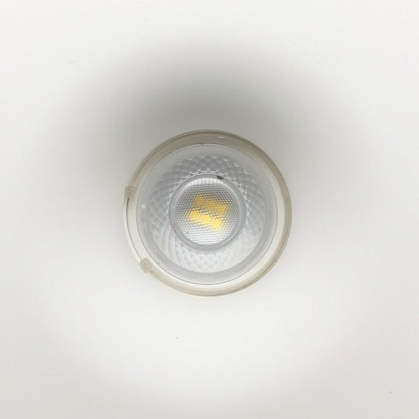 KIT 24 Portafaretti Gesso Ceramico Conico da Incasso + 24 Lampadine GU10