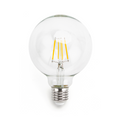 Lampadina Led a Filamento E27 G95 a Globo 4W Bianco Caldo 2700K