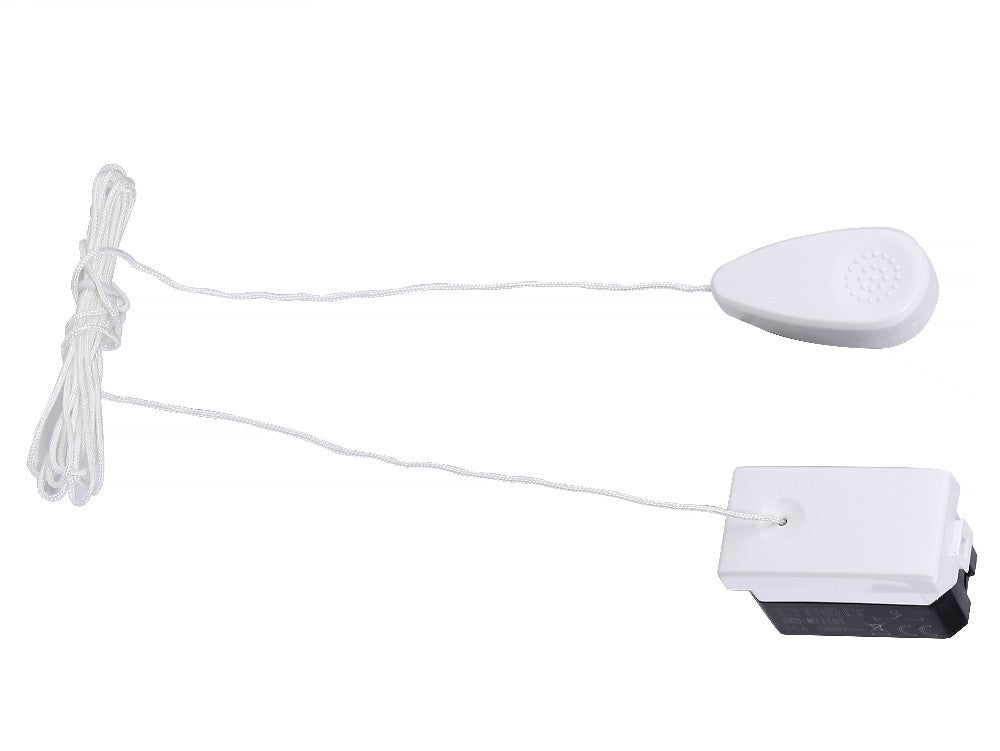 Ettroit Pulsante a Tirante Con Corda 1P 10A Compatibile Bticino Matix