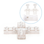 Connettore tipo +  Per Strip 220V 2835 IP54 per Mod. ARIEL