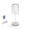 Lampada Da Tavolo Ricaricabile Touch 1W RGB Con Telecomando