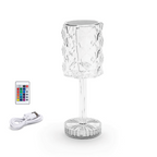 Lampada Da Tavolo Ricaricabile Touch 1W RGB Con Telecomando