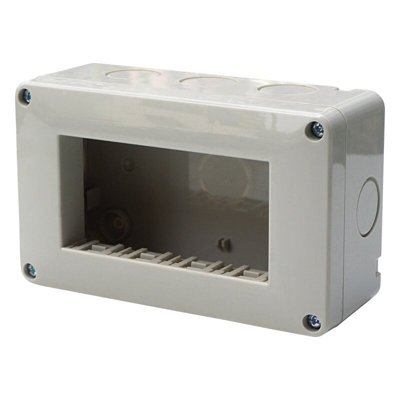 Custodia Esterna Box 4 Moduli IP40 Compatibile Vimar Plana