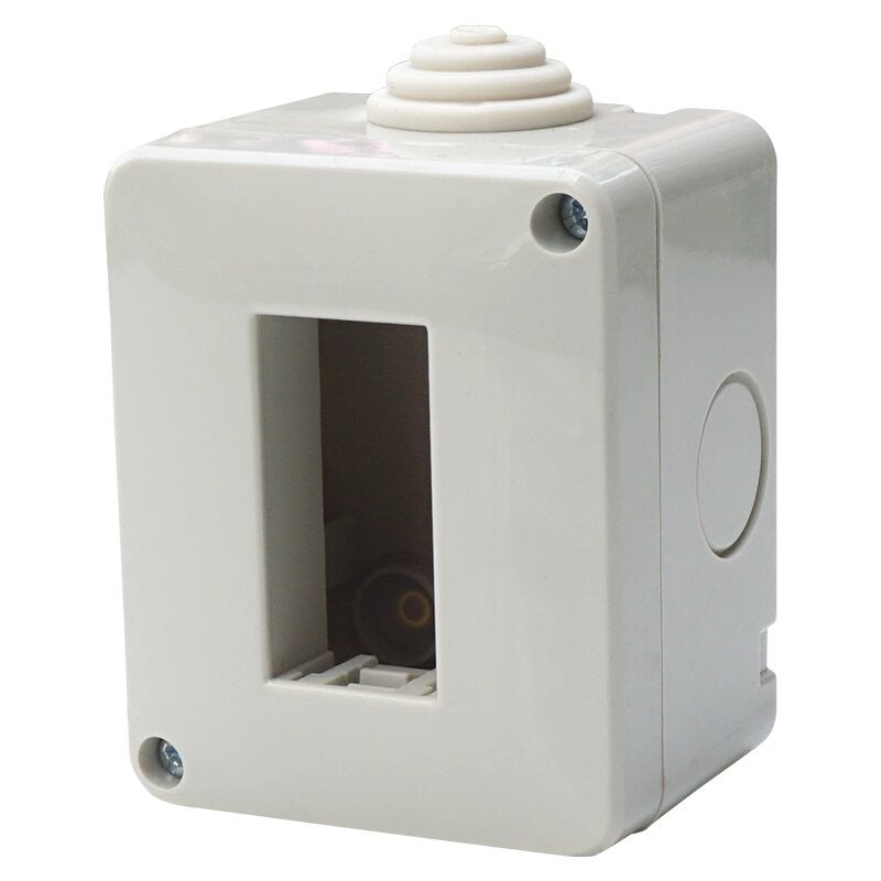 Custodia Esterna Box 1 Modulo IP40 Compatibile Vimar Plana