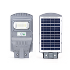 Lampione Stradale Solare 50W Con Crepuscolare e Movimento 6500K IP65