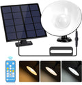Lampada Applique Led Solare + Movimento CCT 50W Cavo 3mt 6500K IP65 Con Telecomando