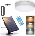Plafoniera Led Solare CCT 50W Cavo 3mt 6500K IP65 Con Telecomando
