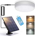 Plafoniera Led Solare CCT 50W Cavo 3mt 6500K IP65 Con Telecomando
