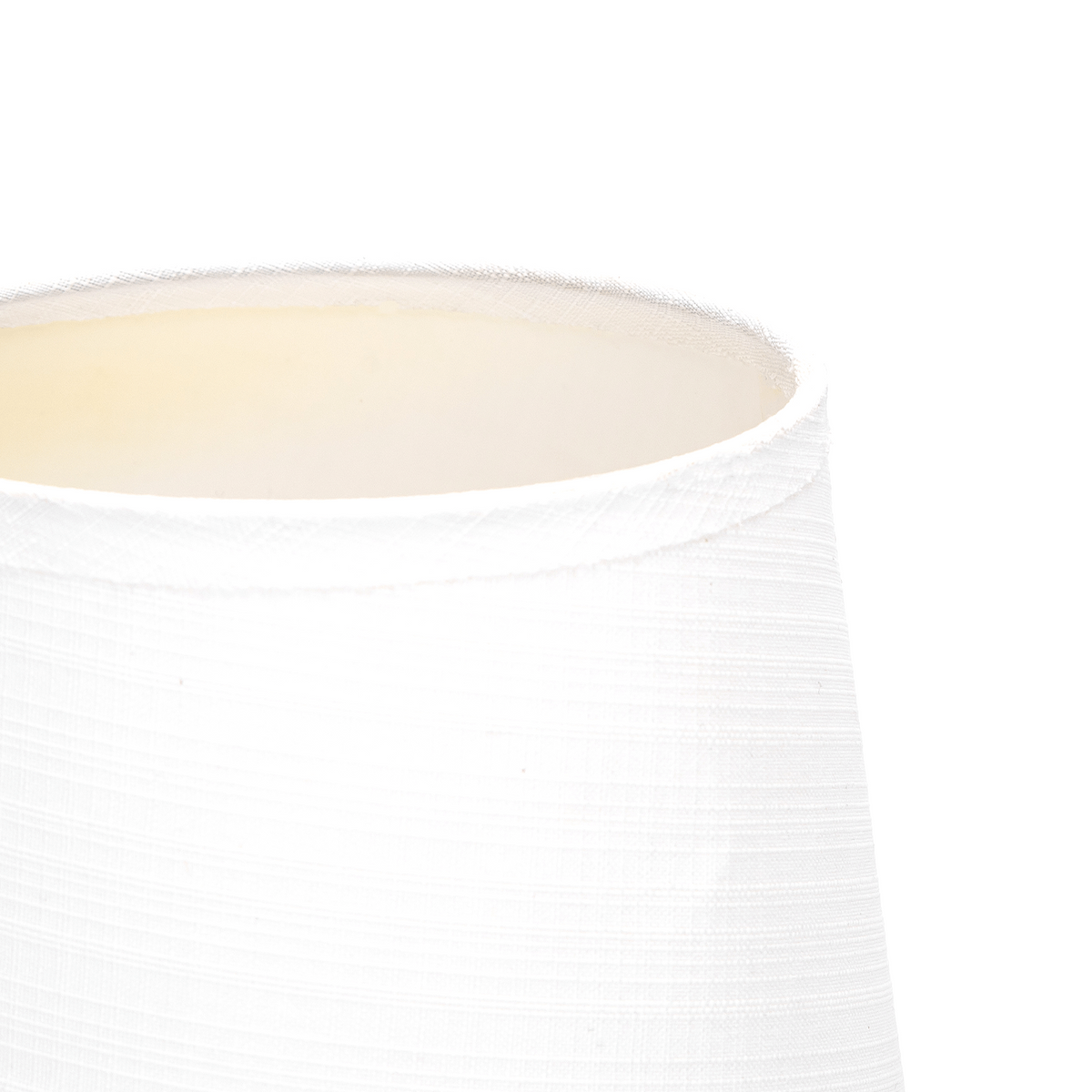 Aigostar Lampada da Tavolo Abat Jour in Ceramica E14 colore Bianco