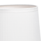 Aigostar Lampada da Tavolo Abat Jour in Ceramica E14 colore Bianco e Nero