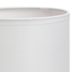 Aigostar Lampada da Tavolo Abat Jour in Ceramica E14 colore Silver