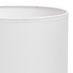 Aigostar Lampada da Tavolo Abat Jour in Ceramica E14 Bianco e Grigio Scuro