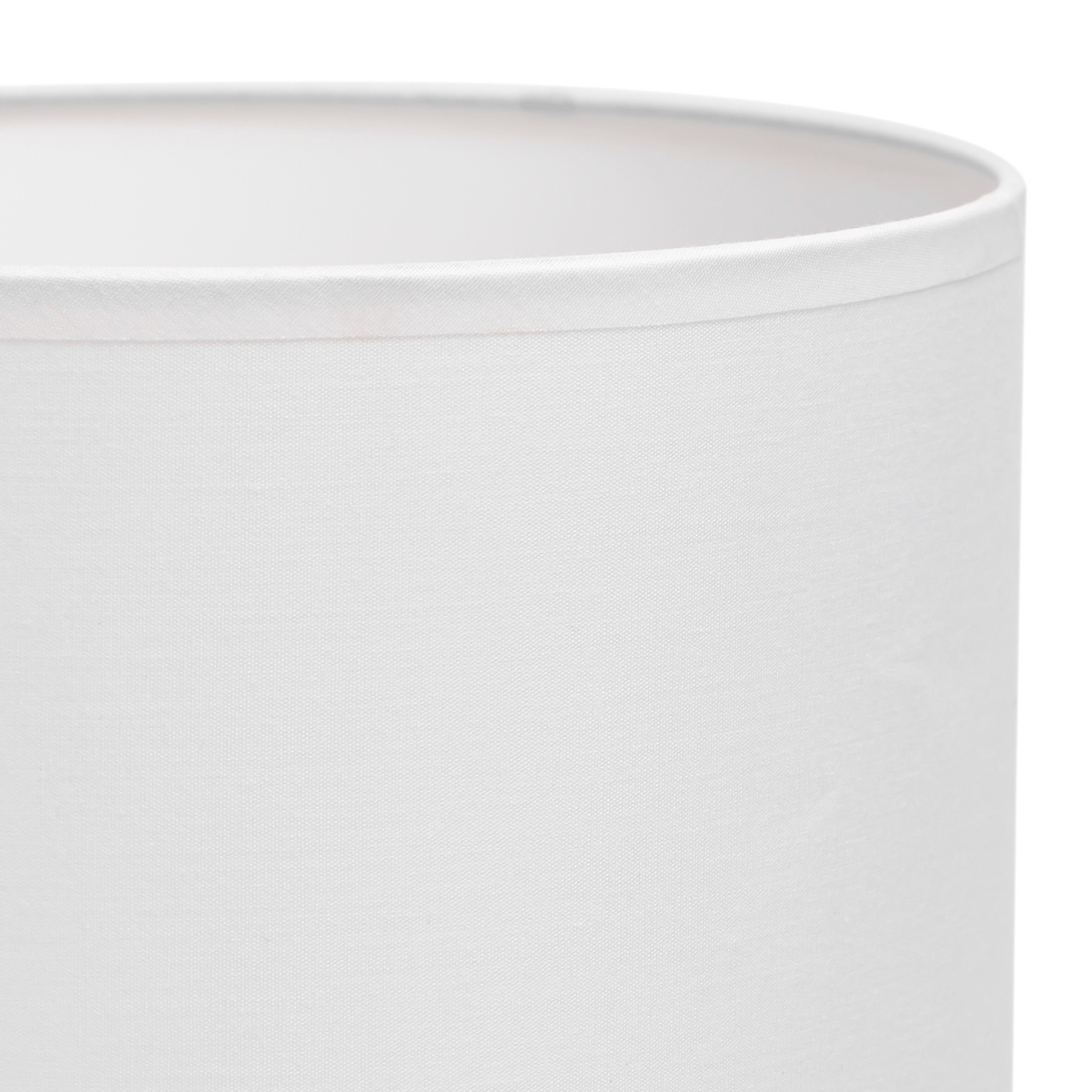 Aigostar Lampada da Tavolo Abat Jour in Ceramica E14 Bianco e Grigio Scuro
