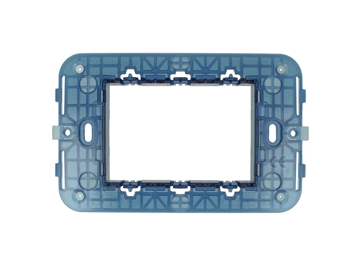 Supporto 3 Moduli Compatibile Vimar Arkè Ettroit