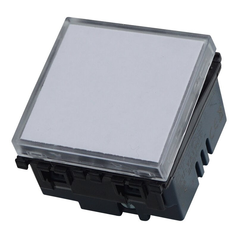 Pulsante 2P Portanome Compatibile Vimar Arkè Ettroit