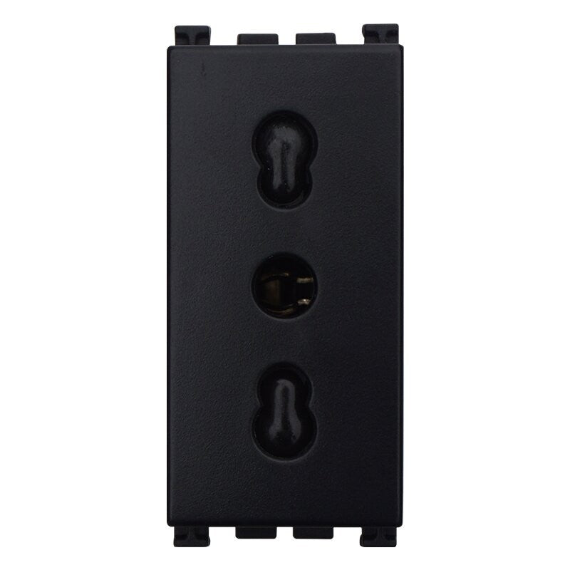 Presa Bipasso 2 + T 16A Compatibile Vimar Arkè Ettroit