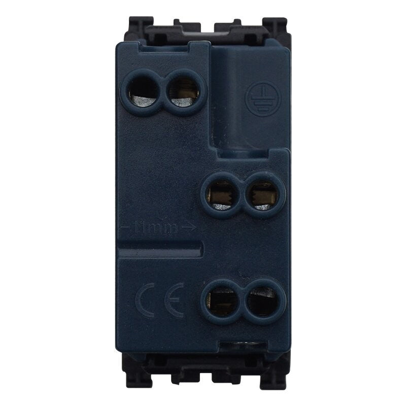 Presa Bipasso 2 + T 16A Compatibile Vimar Arkè Ettroit