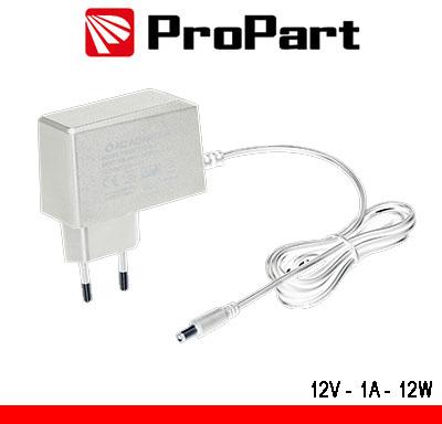 Alimentatore Switching tensione cost 12Vdc 1A (12W) Bianco