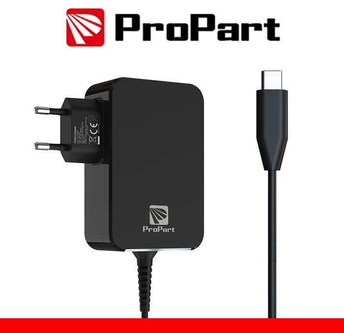 Alimentatore GaN Type C 65W nero