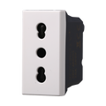 Presa Bipasso 2+T 16A Compatibile Bticino Axolute