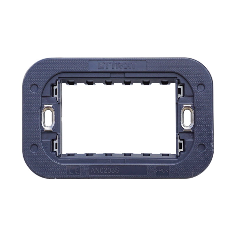 Supporto 3 Posti Slim Compatibile Bticino Axolute