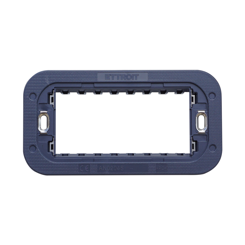 Supporto 4 Posti Slim Compatibile Bticino Axolute