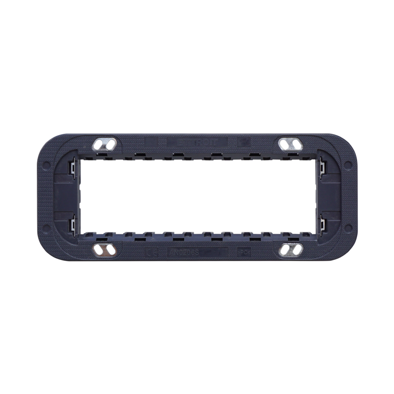 Supporto 6 Posti Slim Compatibile Bticino Axolute