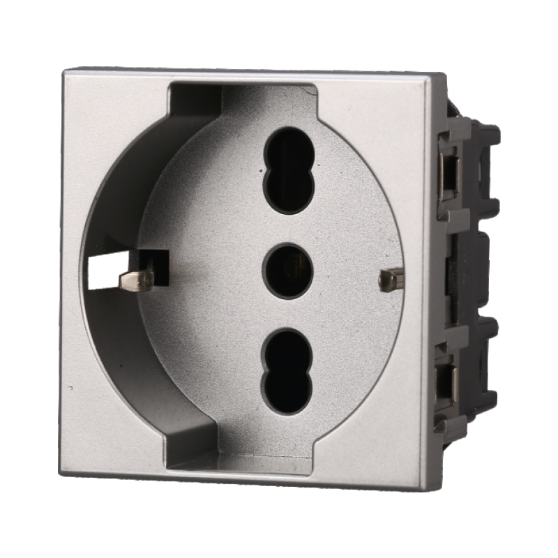 Presa Schuko 2P+T 16A Compatibile Bticino Axolute