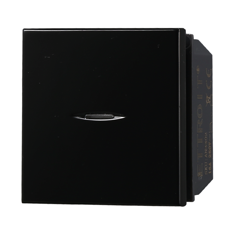 Pulsante Assiale 2P 1P 16A 220V Compatibile Bticino Axolute