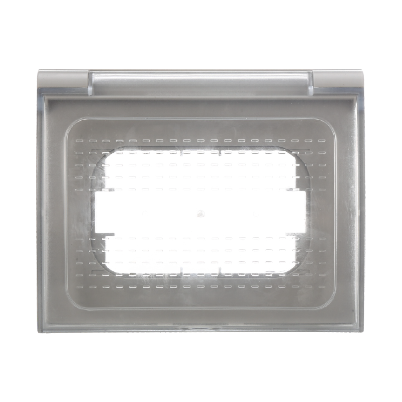 Placca Custodia Idrobox Protettiva IP44 3P Grigia Compatibile Axolute