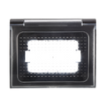 Placca Custodia Idrobox Protettiva IP44 3P Nera Compatibile Axolute