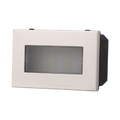 Segnapasso Led 3 Moduli 2,4W da Incasso Per Scatola 503 Bianco IP20 6000K compatibile BTicino Axolute