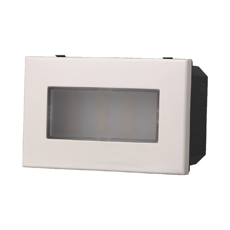 Segnapasso Led 3 Moduli 2,4W da Incasso Per Scatola 503 Bianco IP20 3000K compatibile BTicino Axolute
