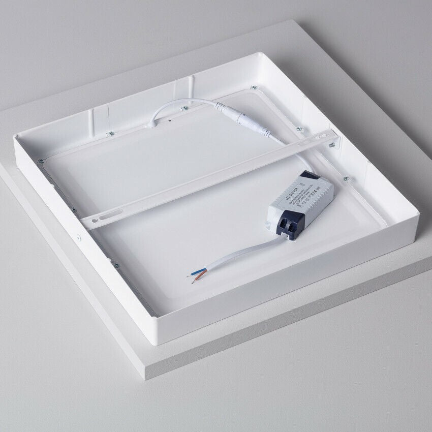 Plafoniera Applique Parete o Soffitto Led 26W Quadrata con Selettore 3 Colori CCT