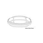 Plafoniera LED 26W IP65 Rotonda Per Esterno Luce Neutra 4000K
