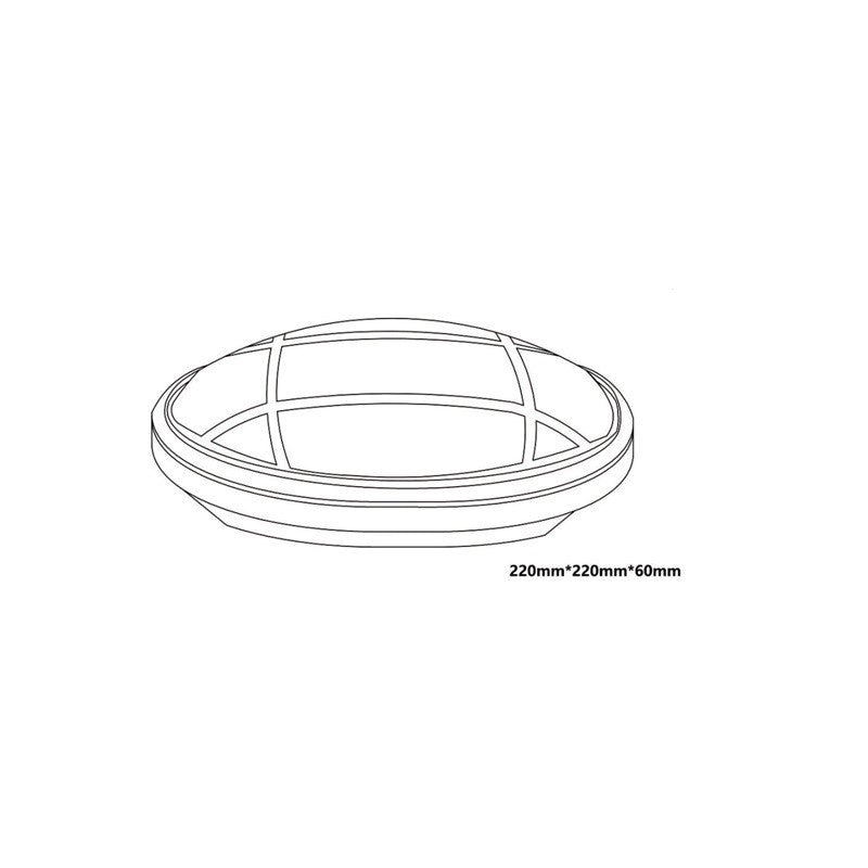 Plafoniera LED 26W IP65 Rotonda Per Esterno Luce Neutra 4000K
