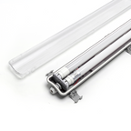 Plafoniera Stagna 2 X 0,6 Mt Completa di Tubi LED 6500K 2 X 1080LM