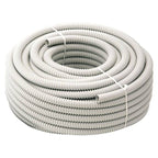 Tubo Corrugato Diametro 32MM Bianco Senza Tirafilo Euronorm