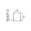 Nobile Illuminazione 510/4K Proiettore LED 10W 4000K 220-240V