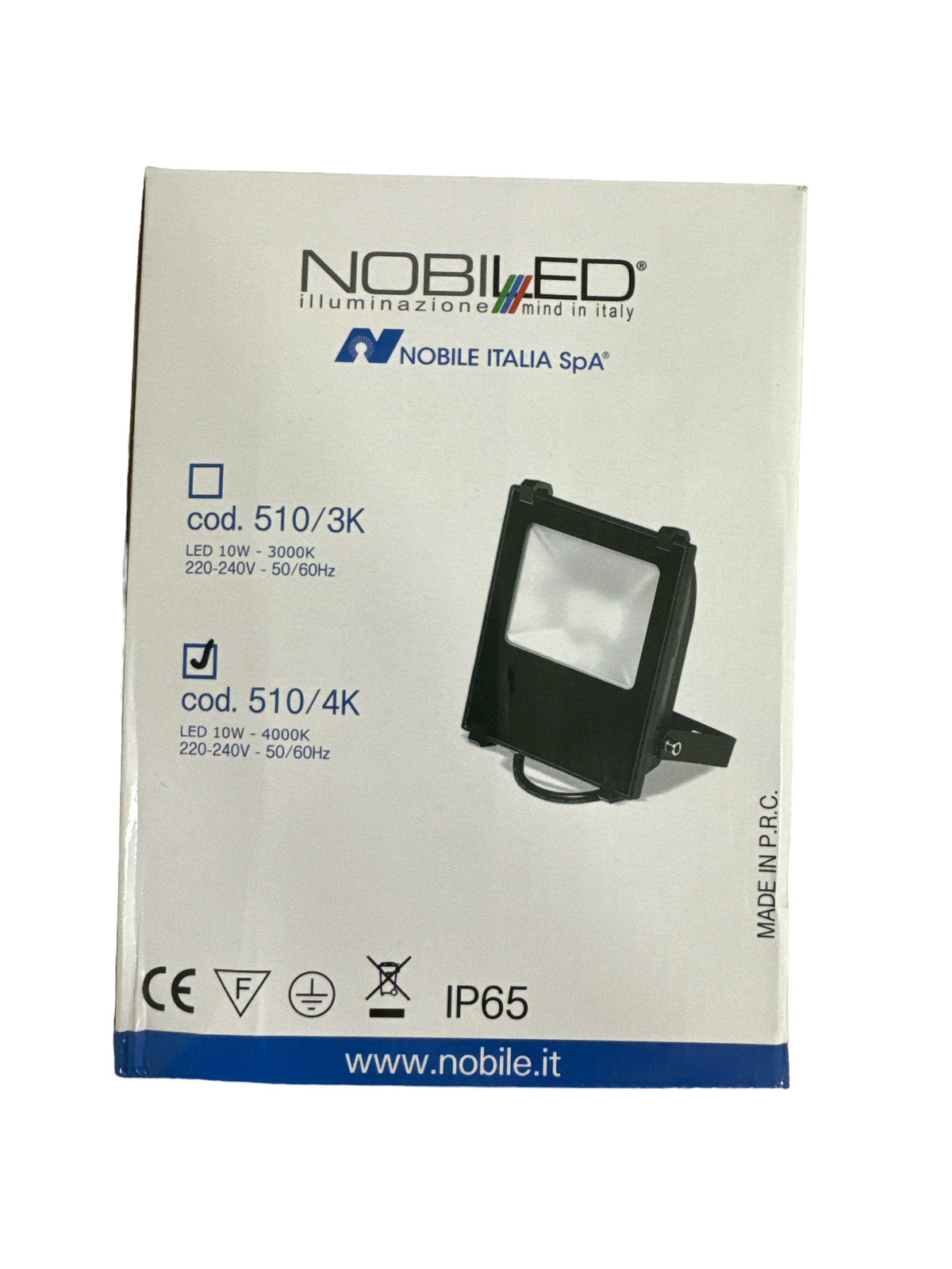 Nobile Illuminazione 510/4K Proiettore LED 10W 4000K 220-240V