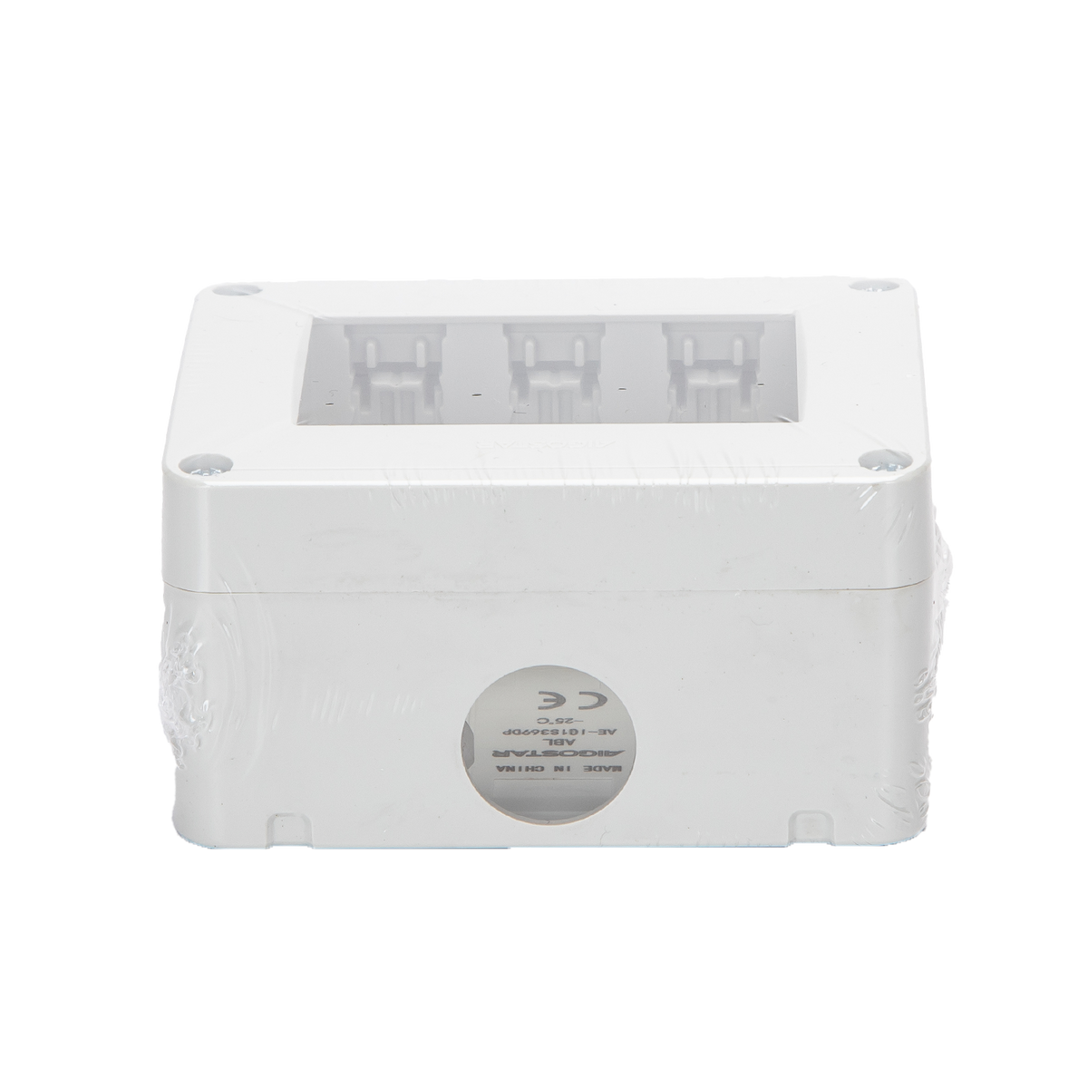 Contenitore Box 3 Moduli Bianca Compatibile Bticino Living Light e International