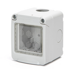 Contenitore Idrobox 2 Moduli Bianca Compatibile Bticino Living Light e International