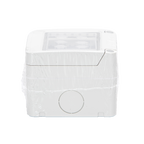 Custodia Contenitore da Parete Idrobox 2 Moduli IP55 Compatibile Vimar Plana