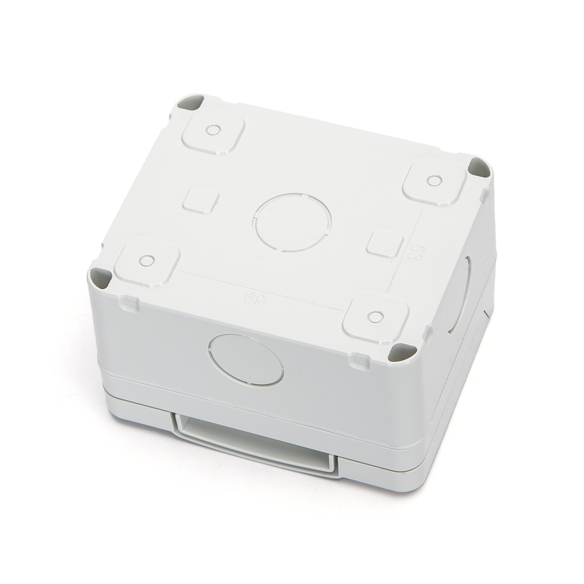 Custodia Contenitore da Parete Idrobox 3 Moduli IP55 Compatibile Vimar Plana