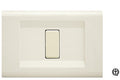 Placca 1 Posto Serie Click Compatibile Magic Bticino Avorio